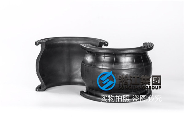 DN100橡膠球體軟連接用于動力車間