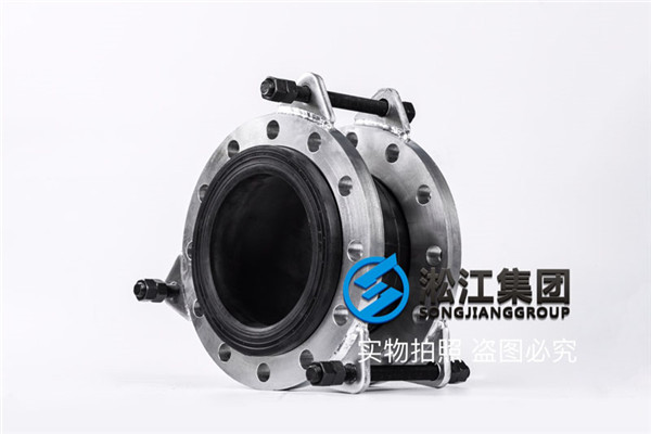 80度以下，DN150~DN300口徑的25kg橡膠軟連接過過壓縮空氣